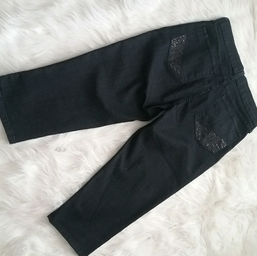 NYDJ Crop Denim Jeans NWOT - Picture 1 of 5